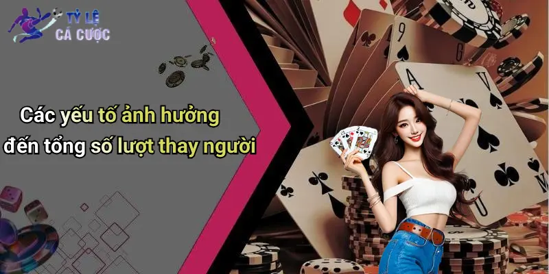 Các yếu tố ảnh hưởng đến tổng số lượt thay người