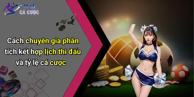Cách chuyên gia phân tích kết hợp lịch thi đấu và tỷ lệ cá cược