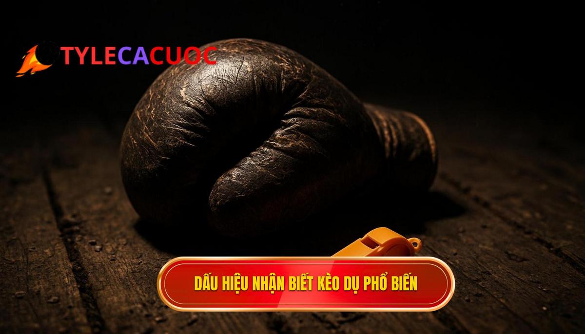 Các dấu hiệu nhận biết kèo dụ phổ biến nhất hiện nay