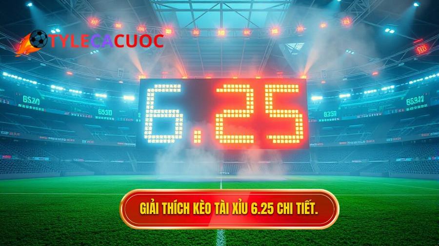 Khái niệm cơ bản: Kèo tài xỉu 6.25 là gì?