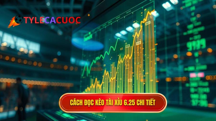 Cách đọc và tính tiền kèo tài xỉu 6.25 chi tiết nhất