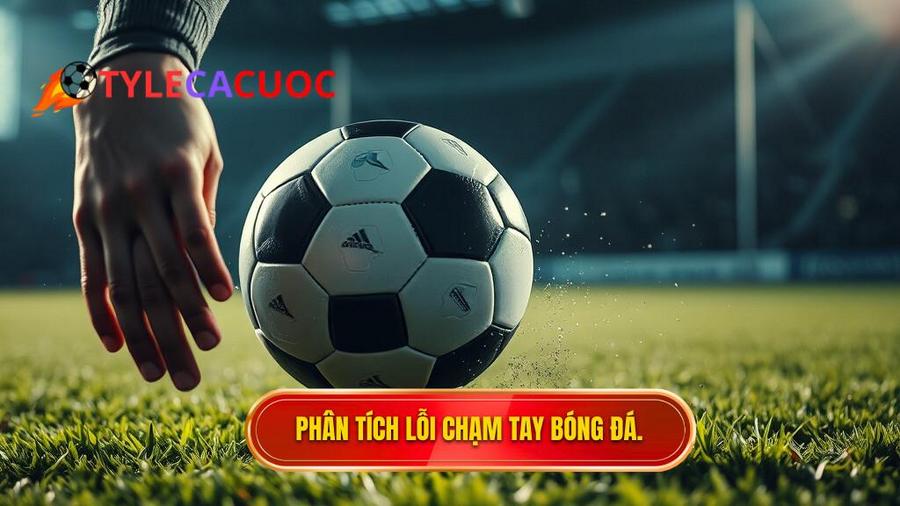 Bản chất của lỗi chạm bóng bằng tay trong bóng đá