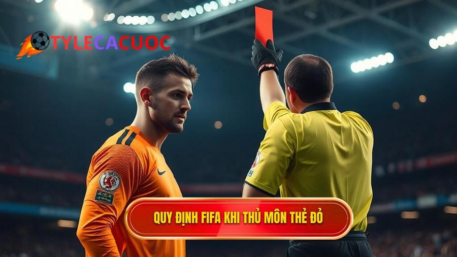Quy định của FIFA về việc thủ môn bị truất quyền thi đấu