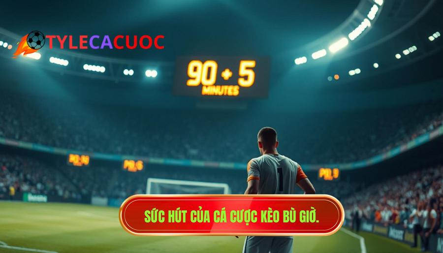 2. Sức hút của cá cược kèo bù giờ.